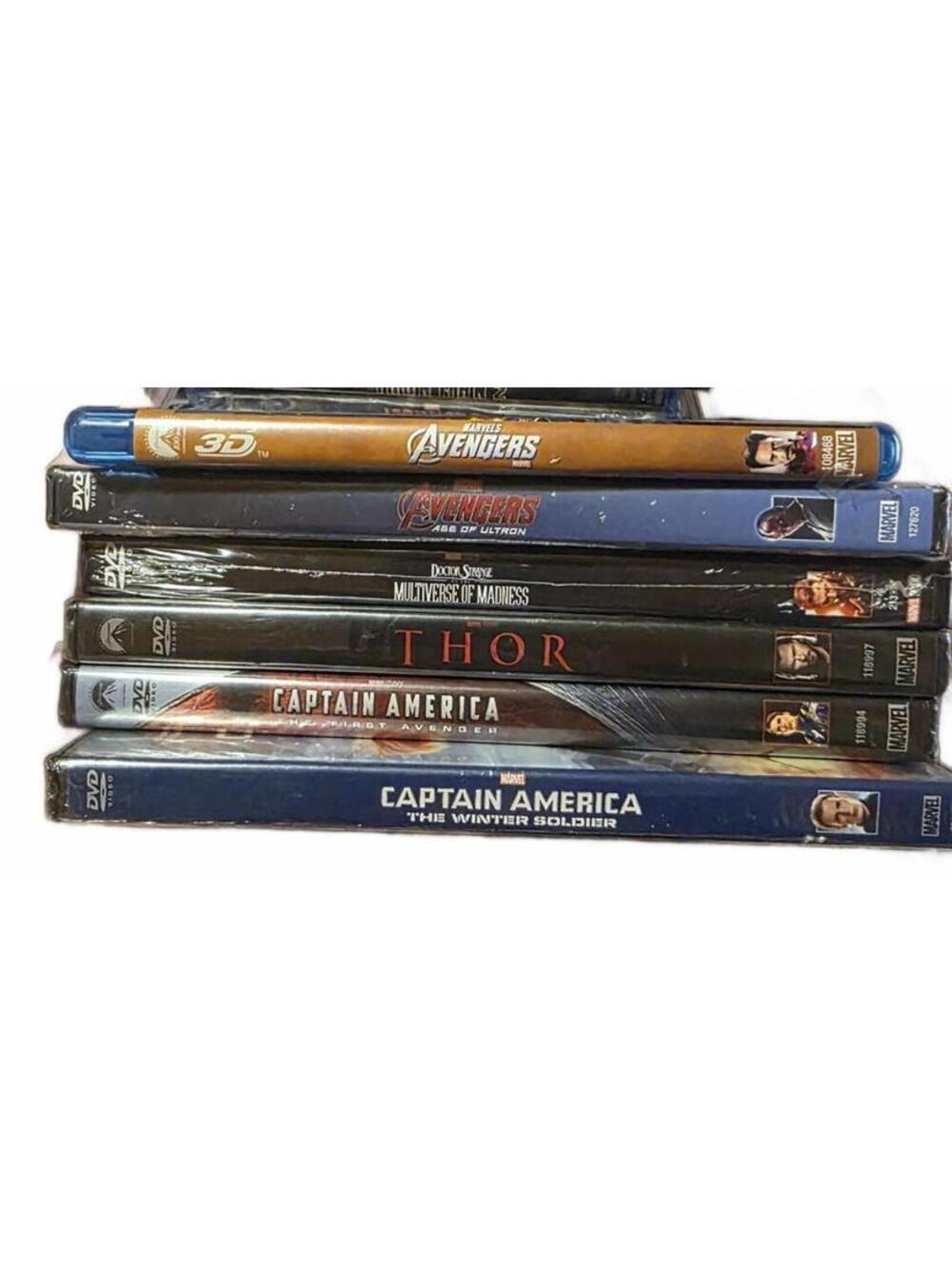 Marvel's The Avengers Blu-ray & Dvd Lot Thor Captain America Doctor Strange +++